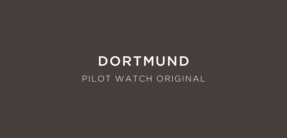 Orologio da pilota Laco originale Dortmund