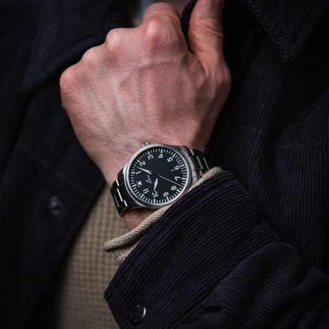 Laco Relojes de Aviador Básicos Genf.2.D 40 MB