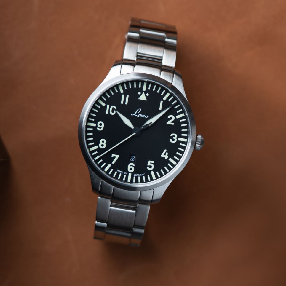 Laco Relojes de Aviador Básicos Genf.2.D 40 MB