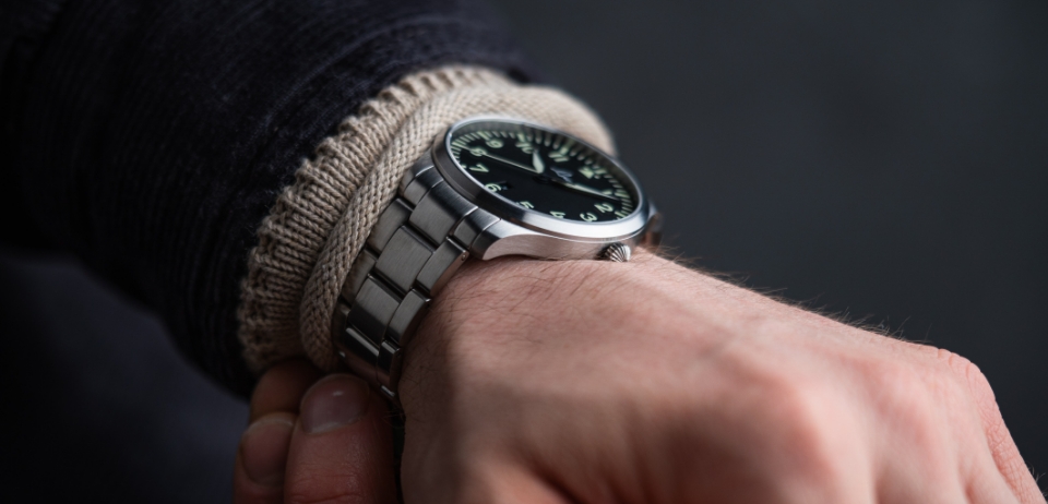 Laco Relojes de Aviador Básicos Genf.2 40 MB