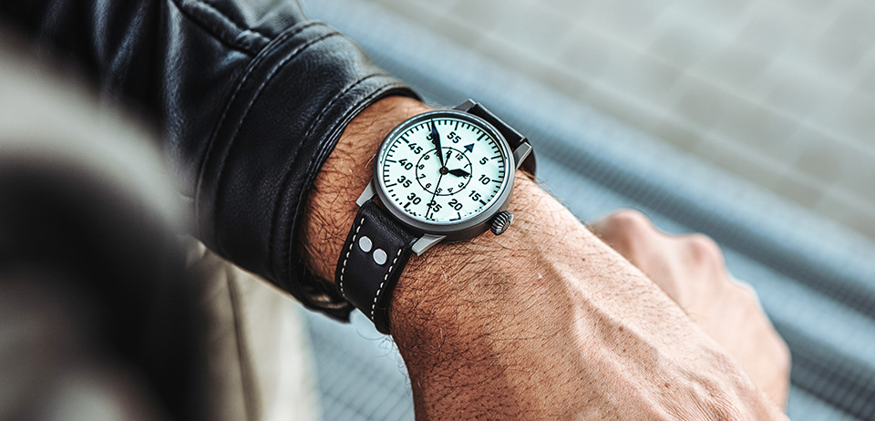 Laco Relojes de Aviador Originales Wien 42