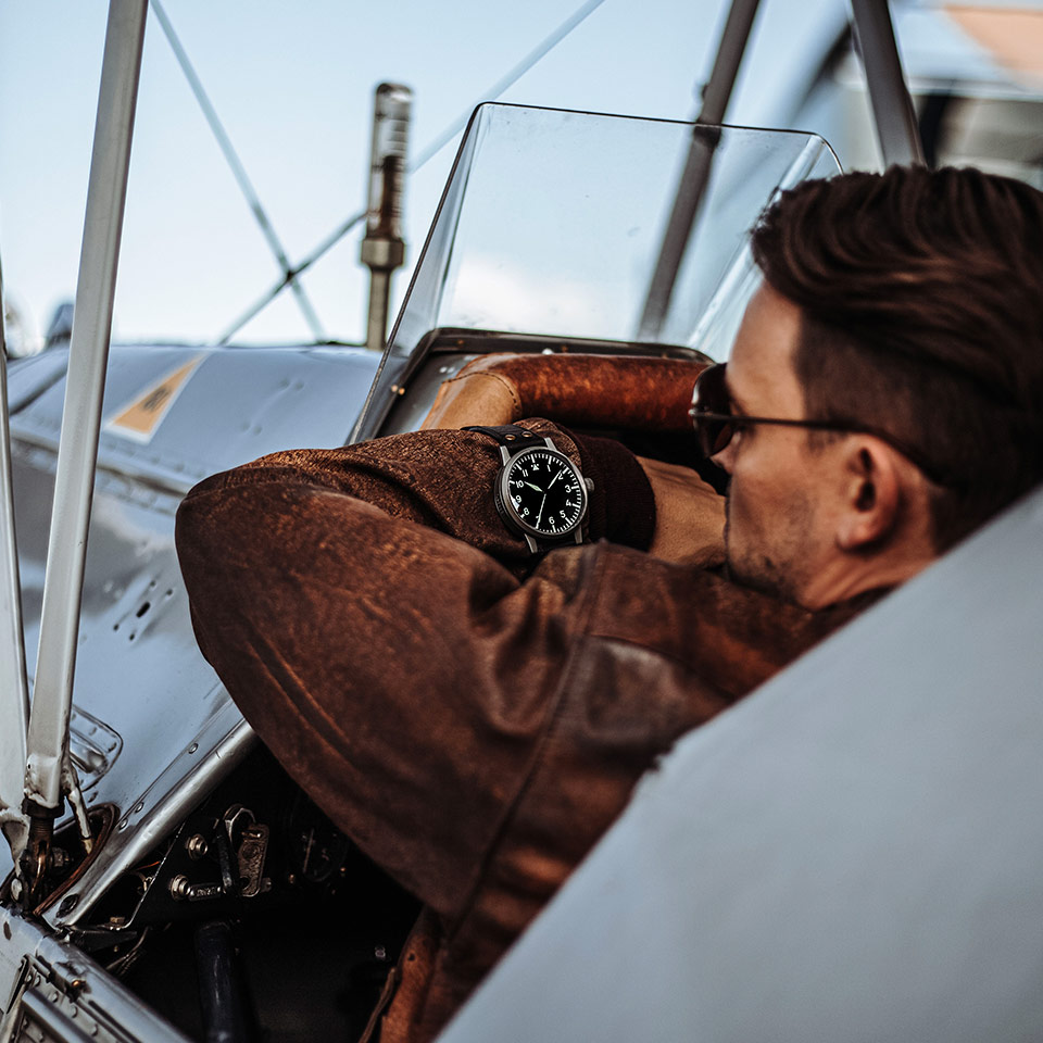 Laco Fliegeruhr ORIGINAL Replika 55