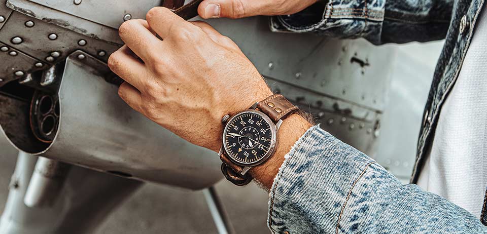 Montre Pilote Laco Originale Dortmund Erbstück