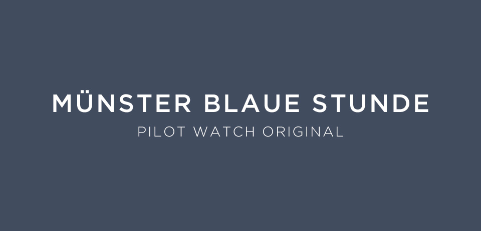 Laco Pilot Watch Original Münster Blaue Stunde