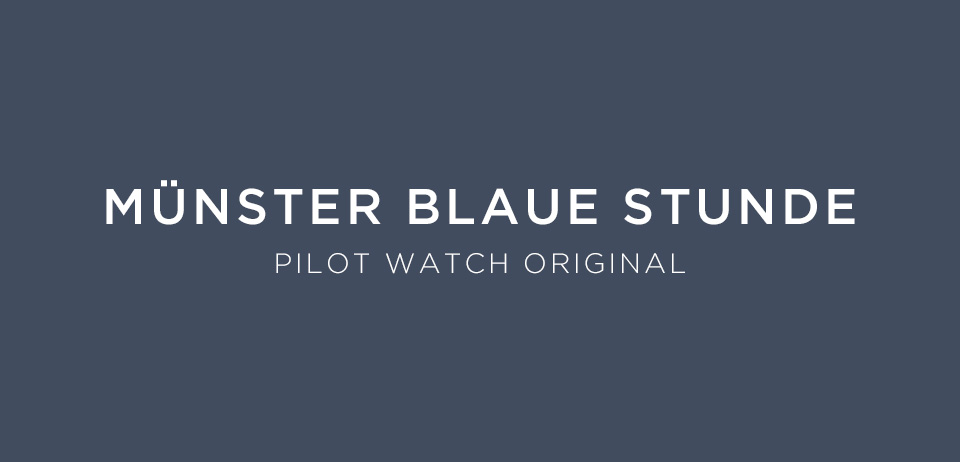 Montre Pilote Laco Originale Münster Blaue Stunde