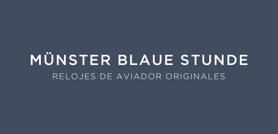 Laco Relojes de Aviador Originales Münster Blaue Stunde