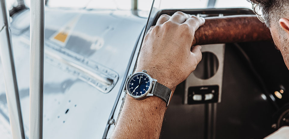 Laco Relojes de Aviador Originales Münster Blaue Stunde