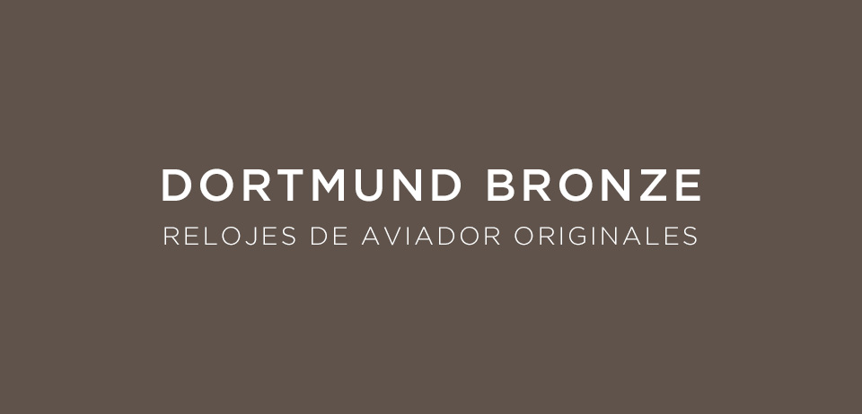 Laco Relojes de Aviador Originales Dortmund Bronze