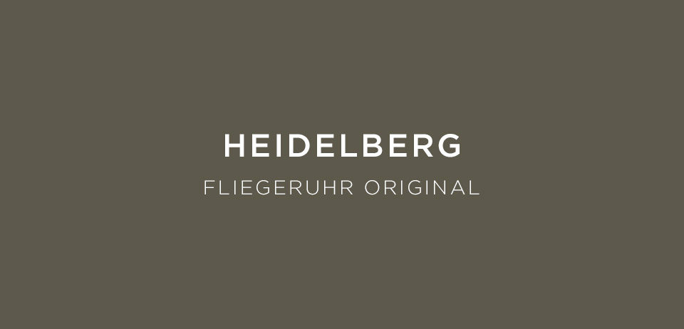 Original de Laco Fliegeruhr Heidelberg