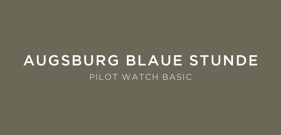 Relógios Laco Pilot Básicos Augsburg Blaue Stunde 39 MB
