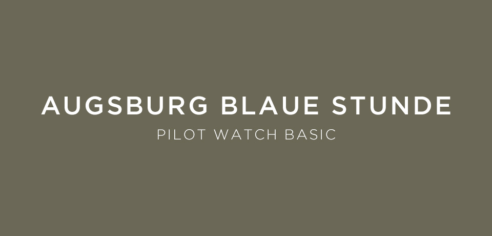 Laco Pilot Orologi di base Augsburg Blaue Stunde 39 MB