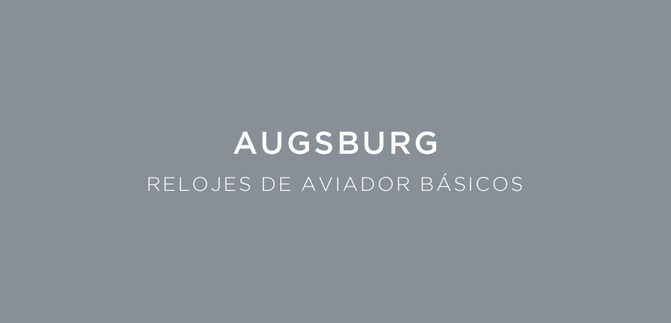 Laco Relojes de Aviador Básicos Augsburg 39 MB