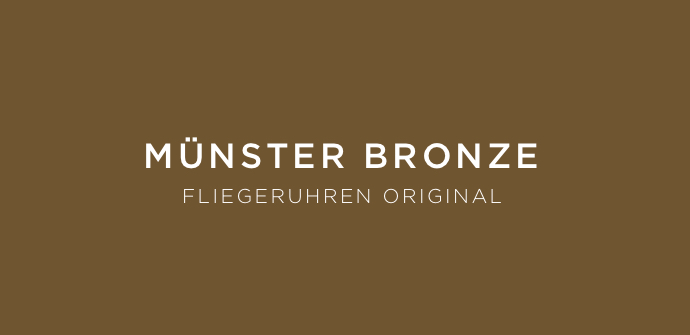 Original de Laco Fliegeruhr Münster Bronze