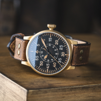 Montre Pilote Laco Originale Paderborn Bronze