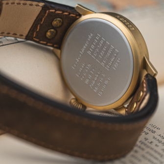 Laco Pilot Watch ORIGINAL Paderborn Bronze