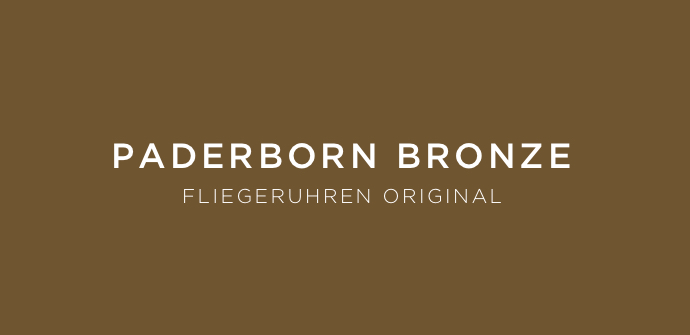Original de Laco Fliegeruhr Paderborn Bronze