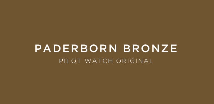 Laco Pilot Watch ORIGINAL Paderborn Bronze