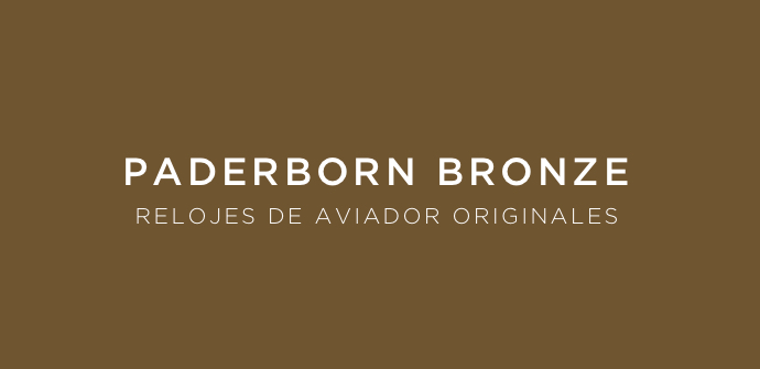 Laco Relojes de Aviador Originales Paderborn Bronze