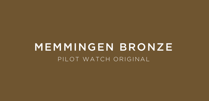 Laco Pilot Watch ORIGINAL Memmingen Bronze