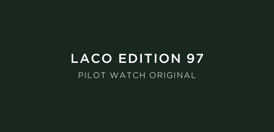 Laco Pilot Watch Original Laco Edition 97