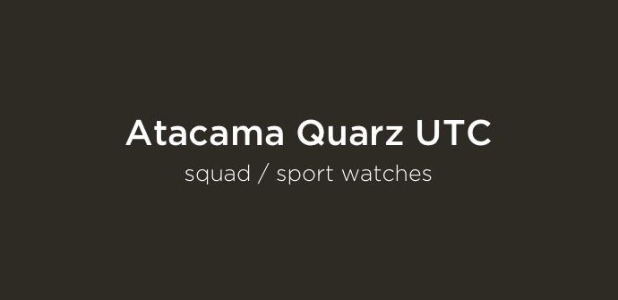 Laco Squad Watches Atacama Quarz UTC