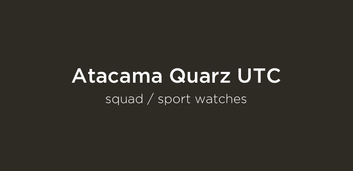 Relógios Esquadrão Laco Atacama Quarz UTC