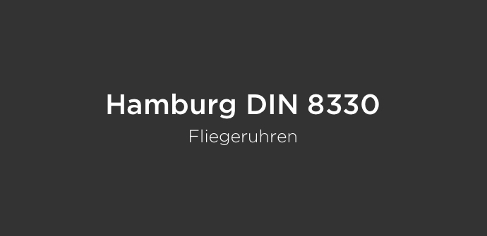 Laco DIN 8330 Uhren Hamburg DIN 8330