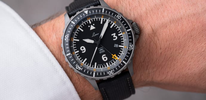 Relógios Laco DIN 8330 Hamburgo GMT DIN 8330