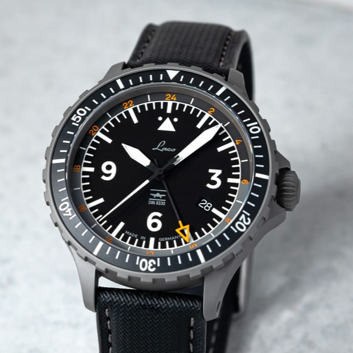 Laco DIN 8330 Uhren Hamburg GMT DIN 8330