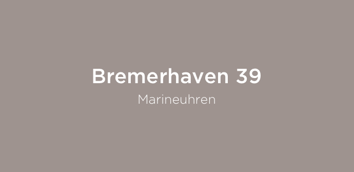 Laco Marineuhren Bremerhaven 39