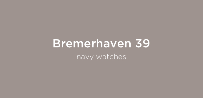 Laco Navy Relógios Bremerhaven 39