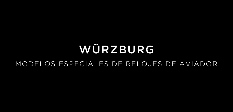 Laco Modelos Especiales de Relojes de Aviador Würzburg 39