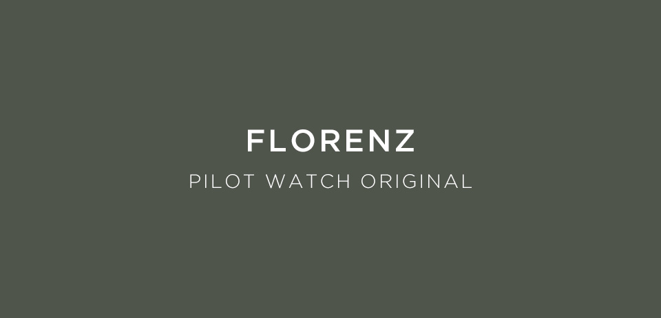 Orologio da pilota Laco originale Florenz 42