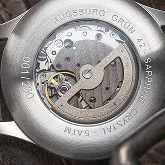 Laco Relojes de Aviador Básicos Augsburg Grün 42