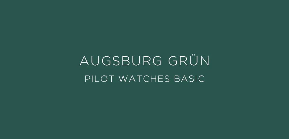 Laco Pilot Watches BASIC Augsburg Grün 42