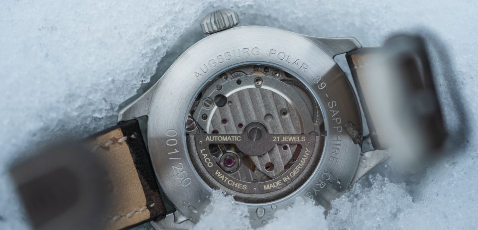 Laco Relojes de Aviador Básicos Augsburg Polar 39