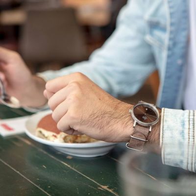 CLASSICS - MODEL MOCCA

This classic one has a brown sunrayed dial and silver hands and figures fitting the stainless steel case. A soft brown leather strap completes this watch in Bauhaus style.

laco1925 #laco #laco1925 #mylacotime #lacowatches #classic #watchfam #watchlover #basic #uhren #potd #foodlover #lookbook #watches #drink #green #watchgeek #ootd
